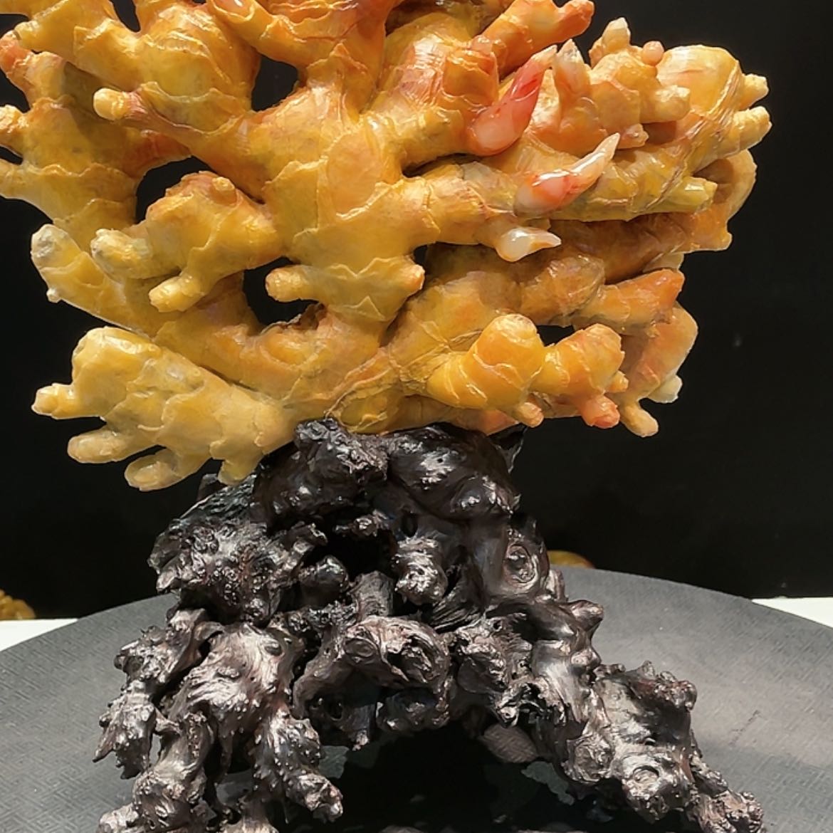 【闪购商品】寿山石用****0生姜摆件工艺品