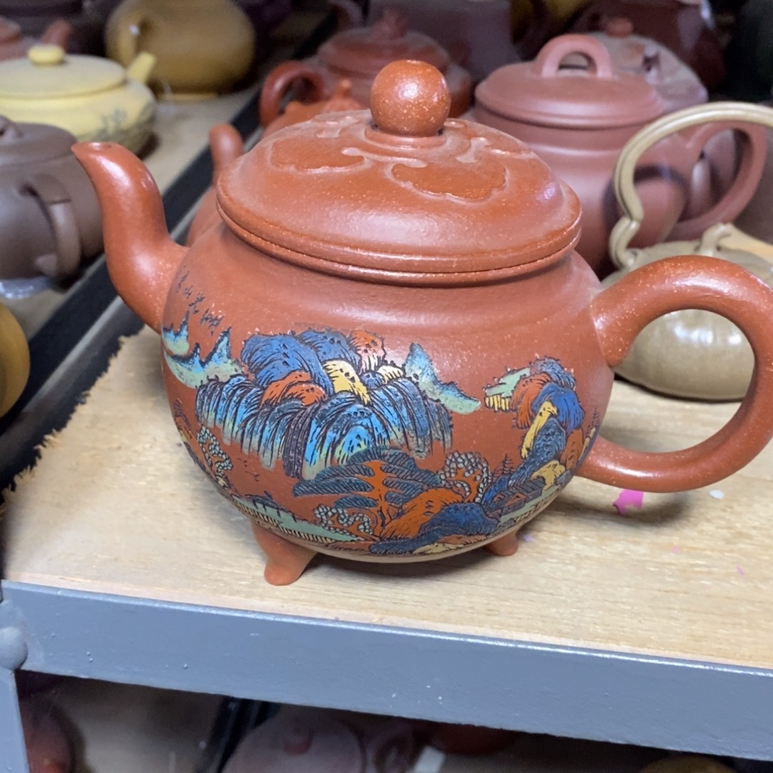 紫砂茶壶原矿手工185