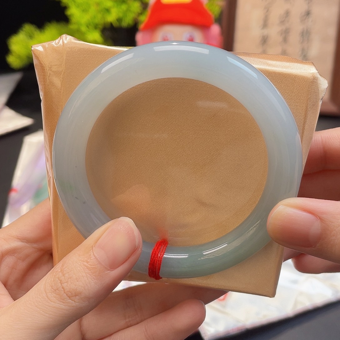 未镶嵌手镯翡翠圆条7