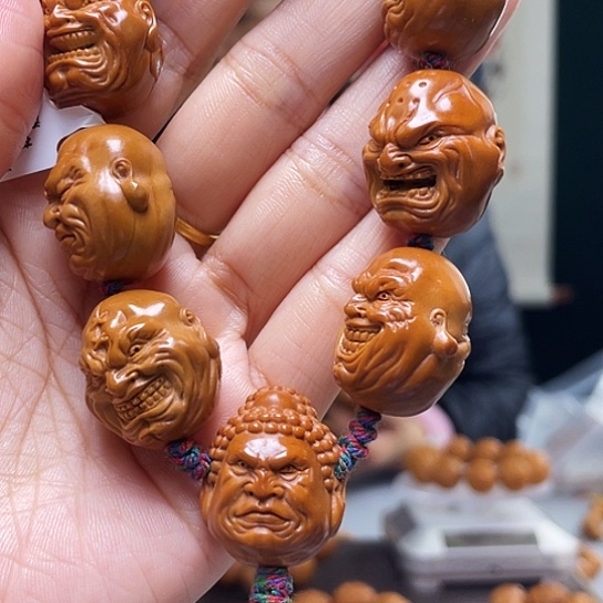 橄榄核手串/手链存*橄榄核