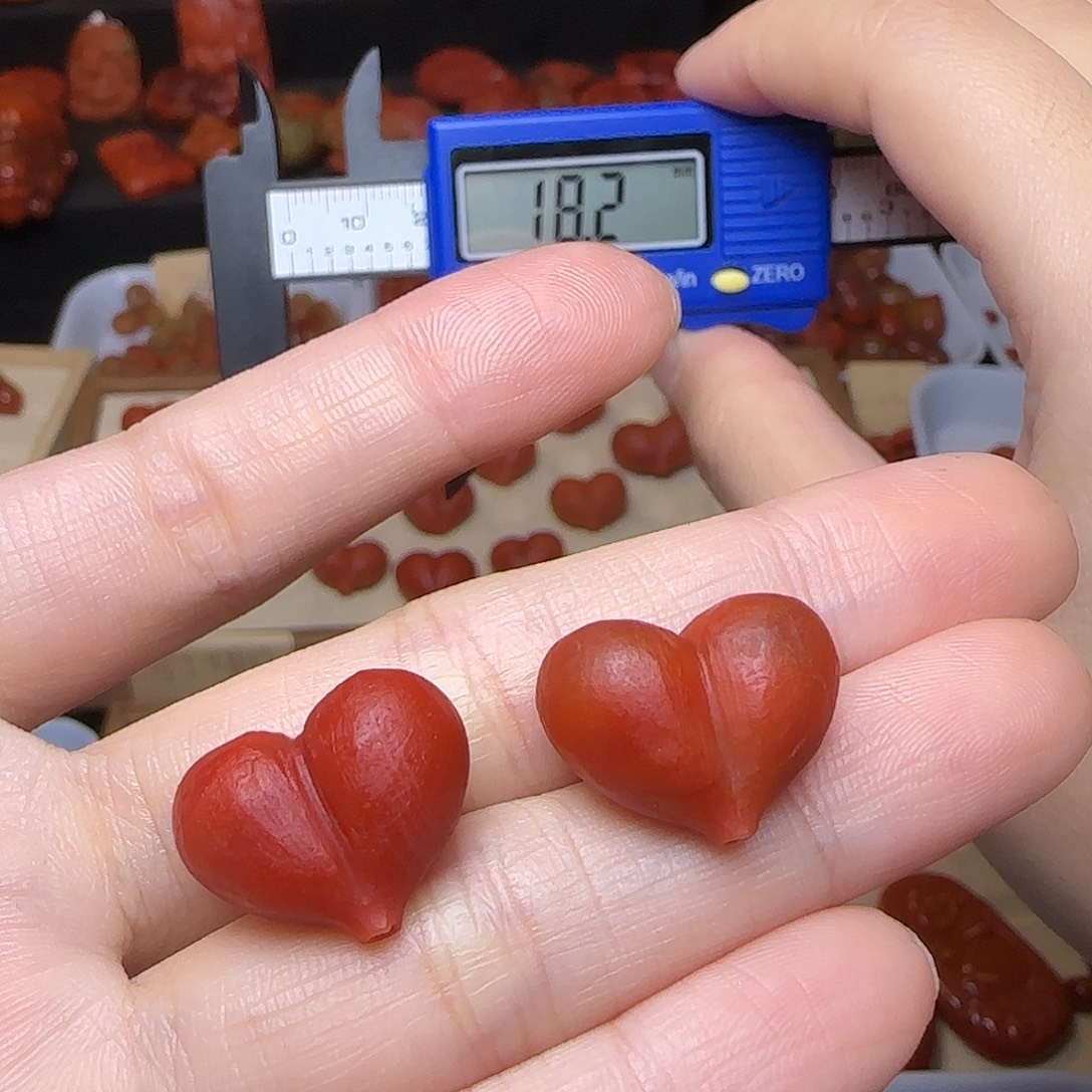 南红玛瑙未镶嵌吊坠(不含链)