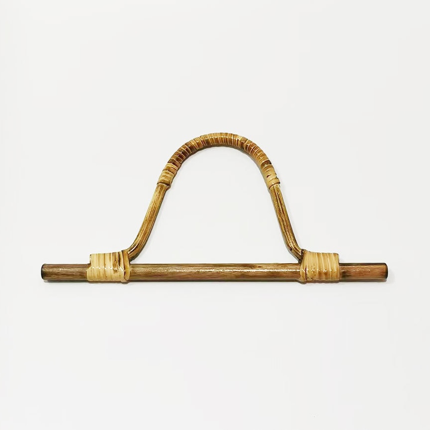 七七手工藤条麻绳手工编织材料包包把手