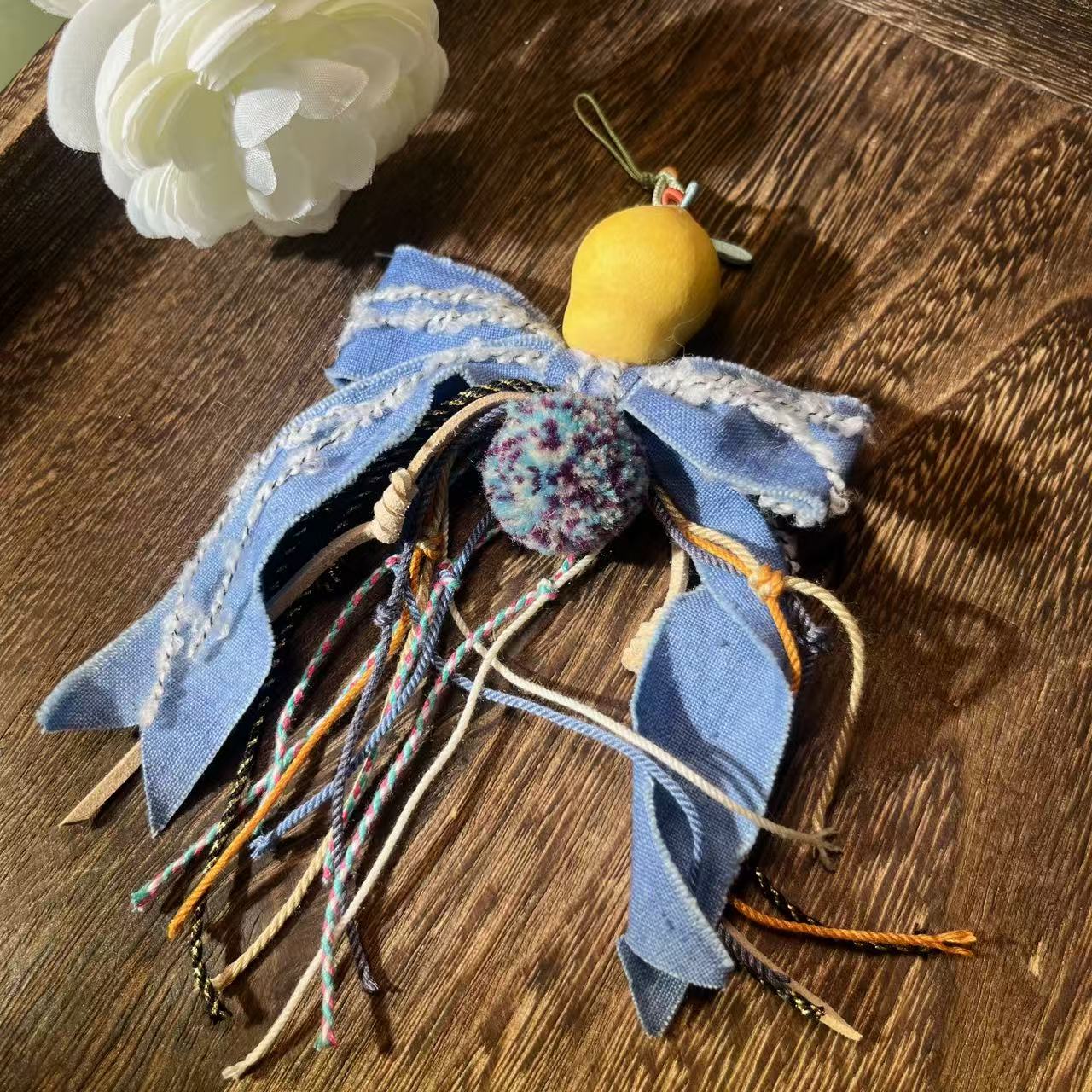 蝴蝶结-葫芦多宝挂饰-多样性发一-A2935-自发