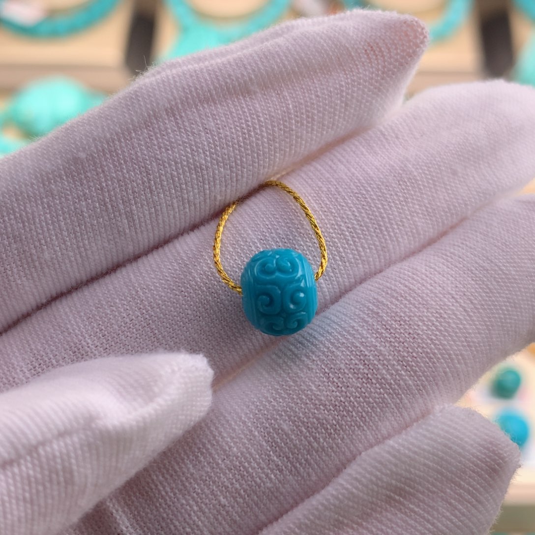 绿松石珠宝奇石未镶嵌十*哥