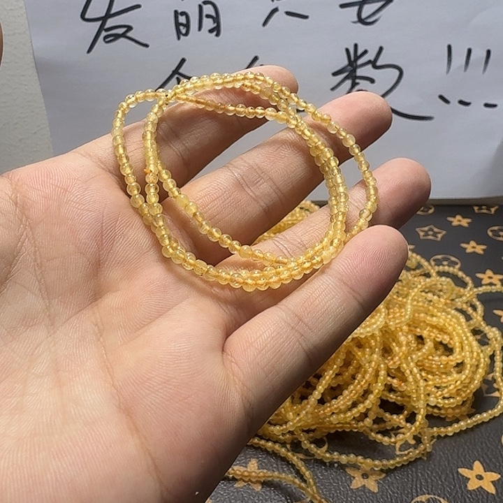 发晶手链3m多圈高颜值