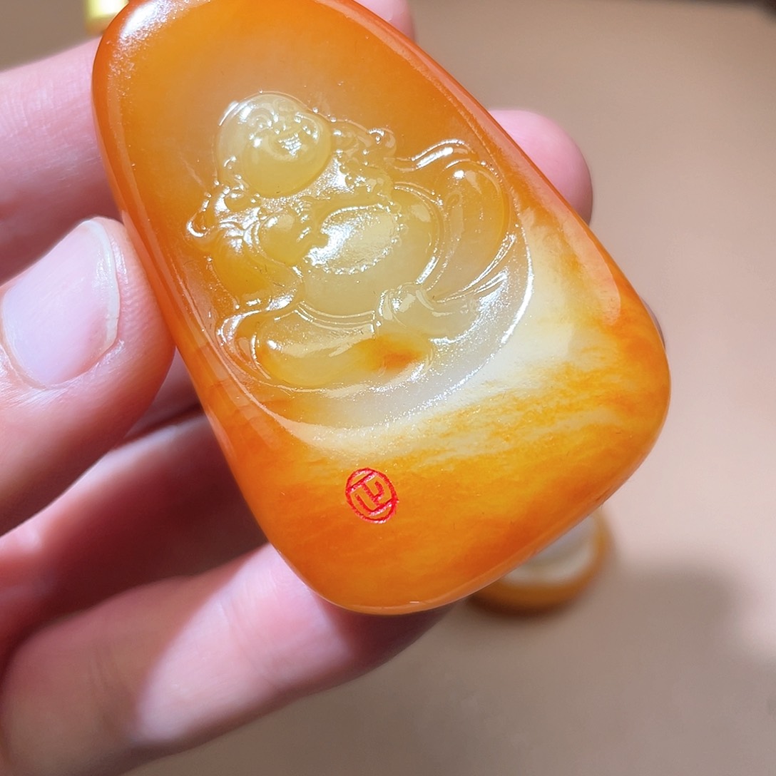 和田玉颈饰未镶嵌A7 