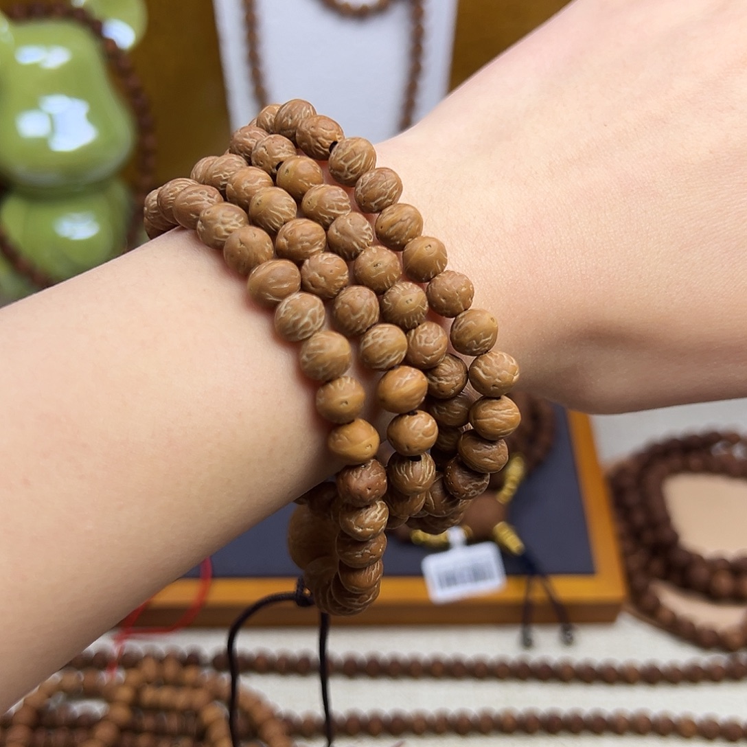 凤眼菩提吊坠108酸枣核