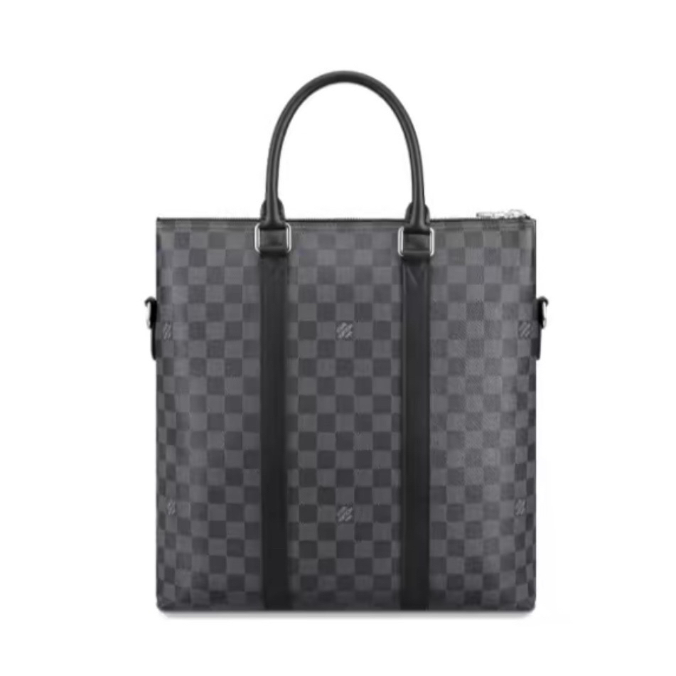 99新 LouisVuitton/路易威登 98新  Anton 经典棋盘格单肩包 F968