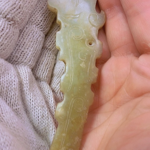 和田玉（白玉）挂件未镶嵌