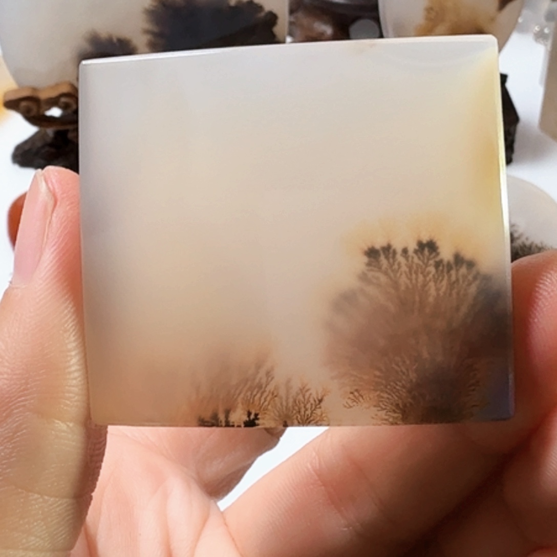 未镶嵌玛瑙/玉髓珠宝半成品