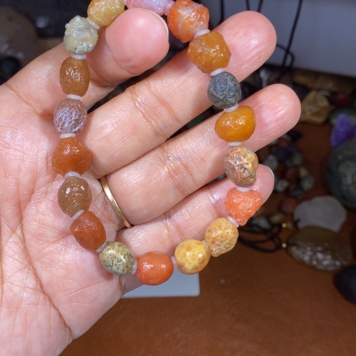 玛瑙/玉髓珠宝半成品未镶嵌