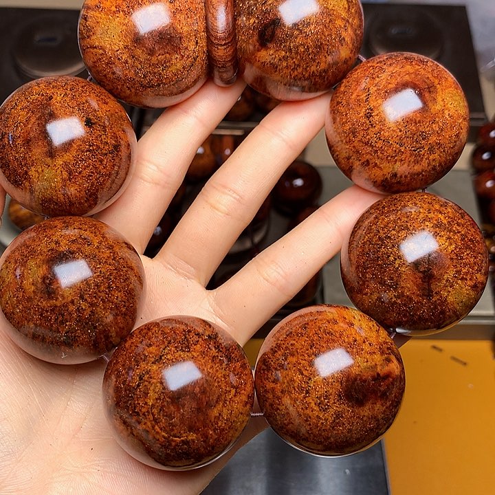 花梨木类手串/手链黄花梨风化料老挝花梨土埋料4.0