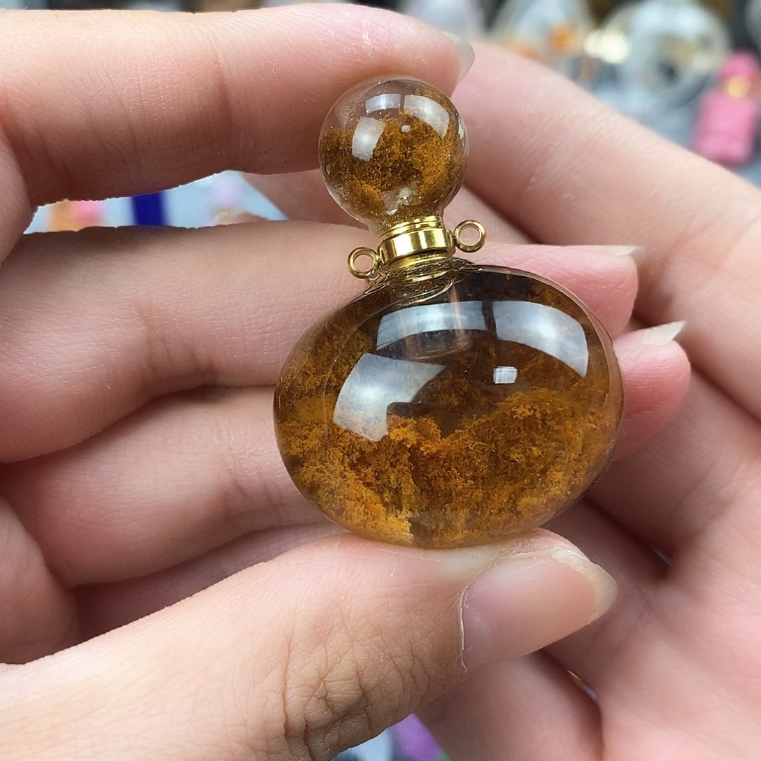 查罗石颈饰合金星***天然