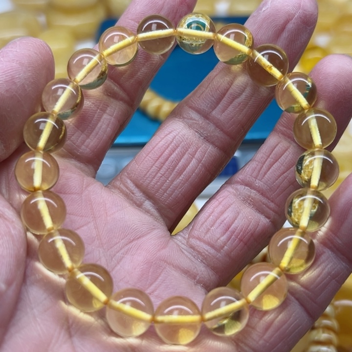 琥珀（矿物珀）手串未镶嵌