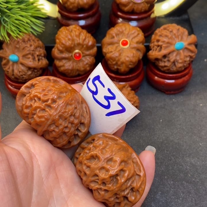 文玩核桃把件44宫灯537