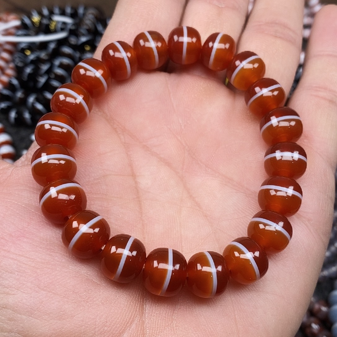 玛瑙/玉髓未镶嵌手链