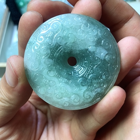 翡翠未镶嵌颈饰天然缅甸翡翠a货