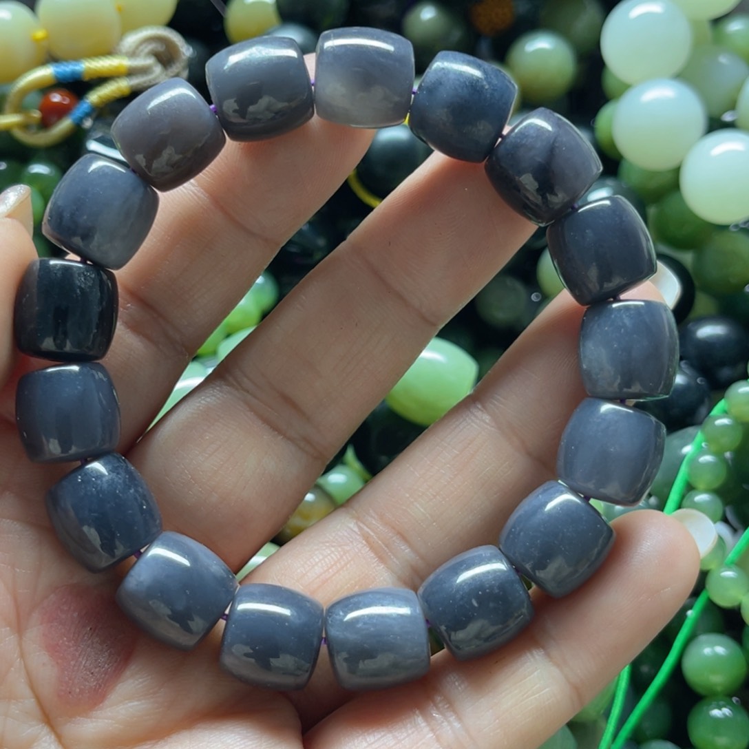 和田玉手链未镶嵌