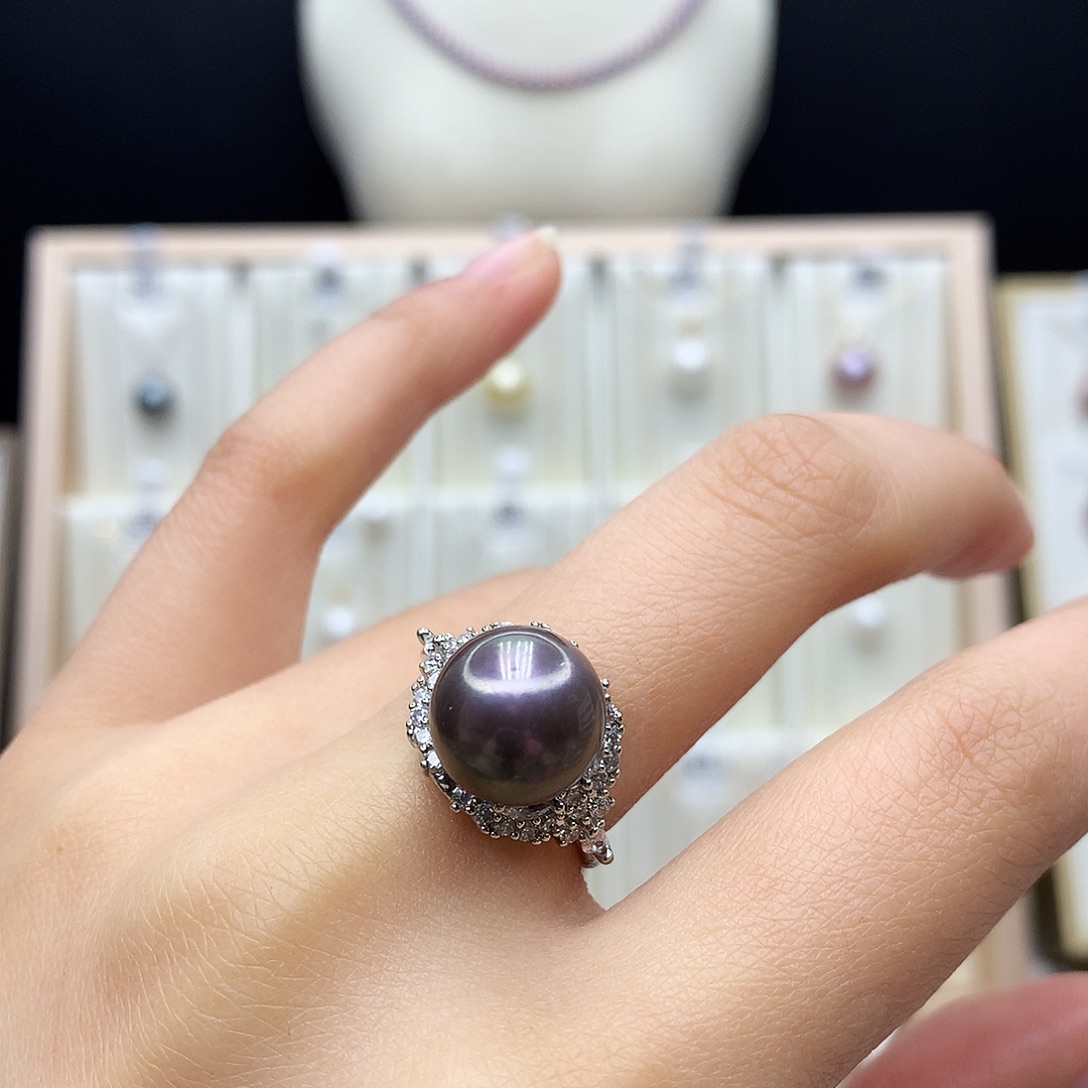 淡水珍珠颈饰合金