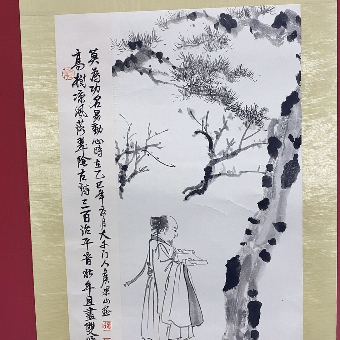 国画大风堂嫡传-侯果山老师作品路 
