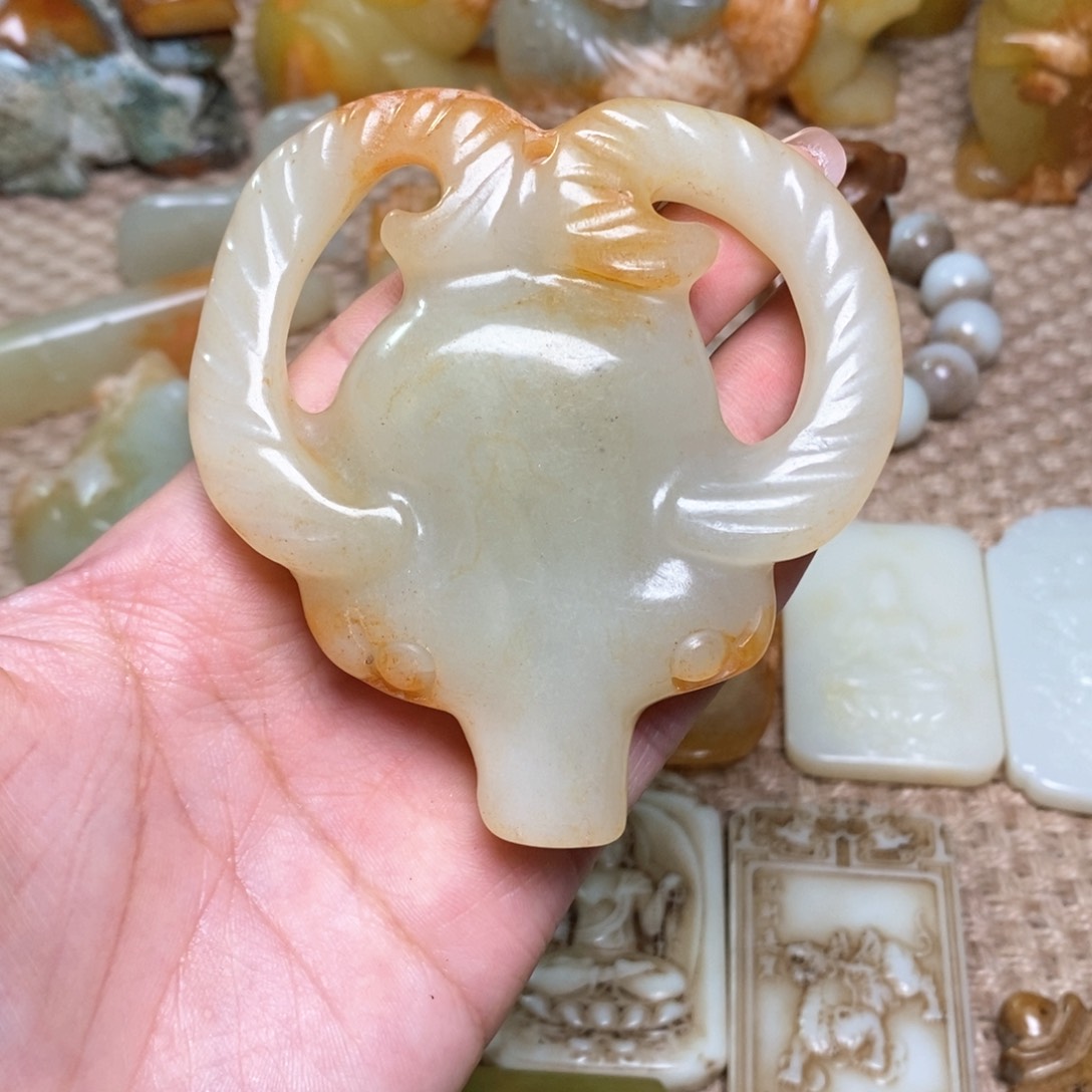 白玉菩提吊坠白玉菩提白玉菩提摆件