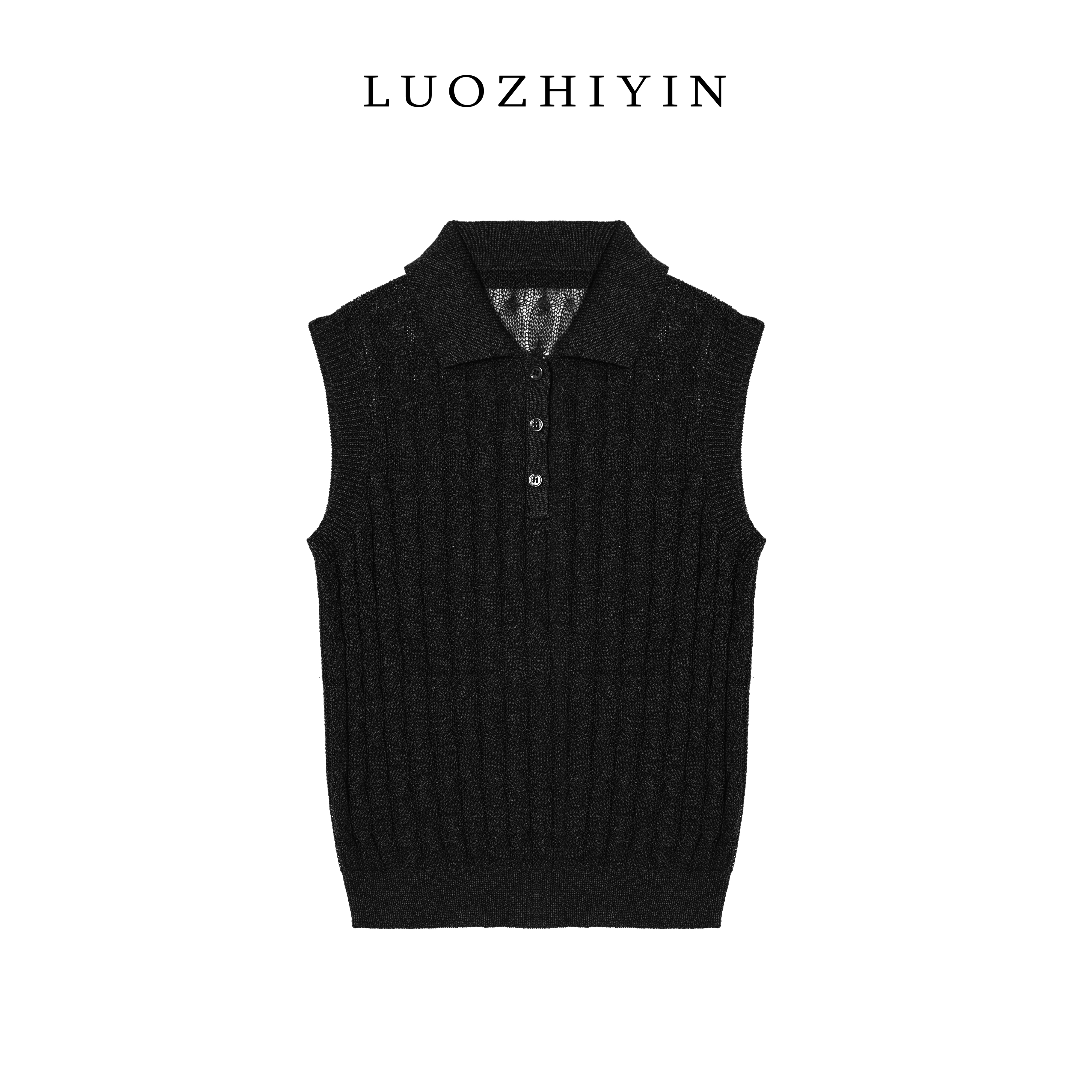LUOZHIYIN/罗知音T312351TF衬衫时尚短款夏季短袖
