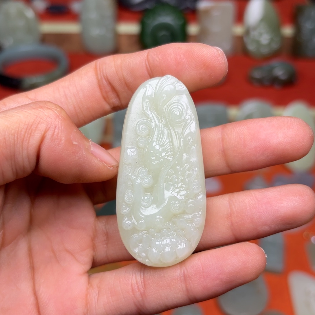 和田玉一一未镶嵌，*，