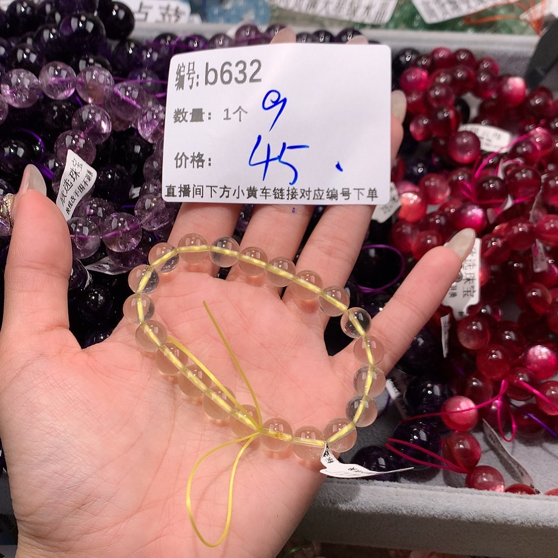 水晶手串未镶嵌632@……