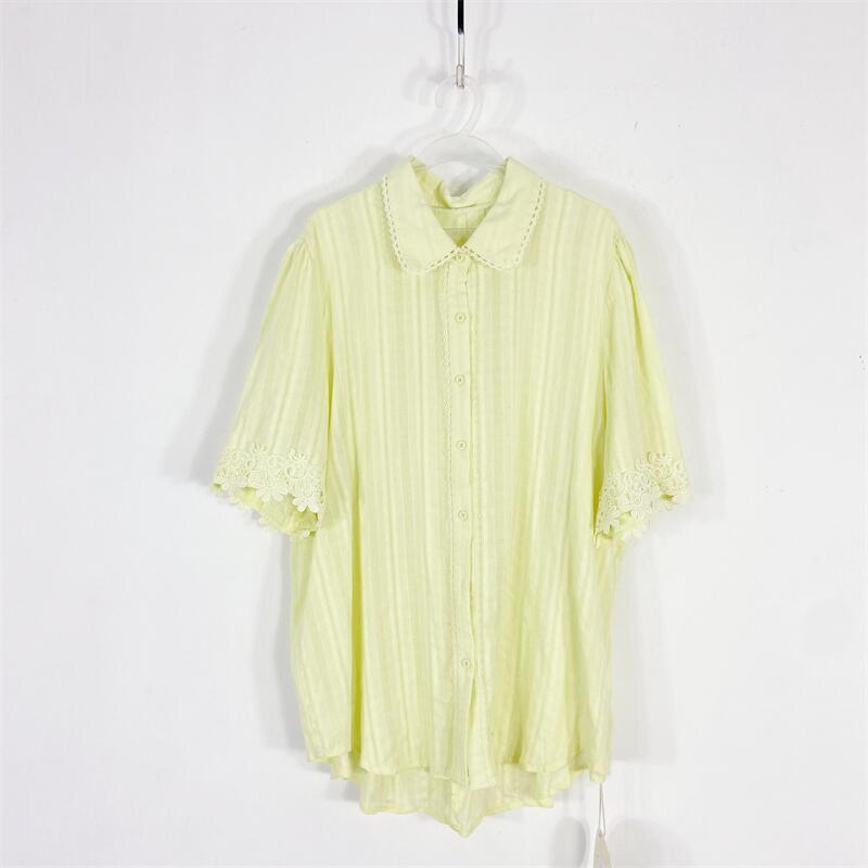 【77衣橱】KD2845精品春装女装上衣短袖衬衫【红人上新】