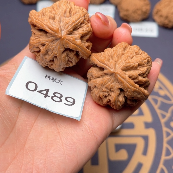 文玩核桃把件41大粗筋 0489