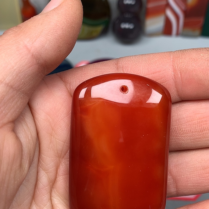 冰***苏玛瑙/玉髓未镶嵌颈饰