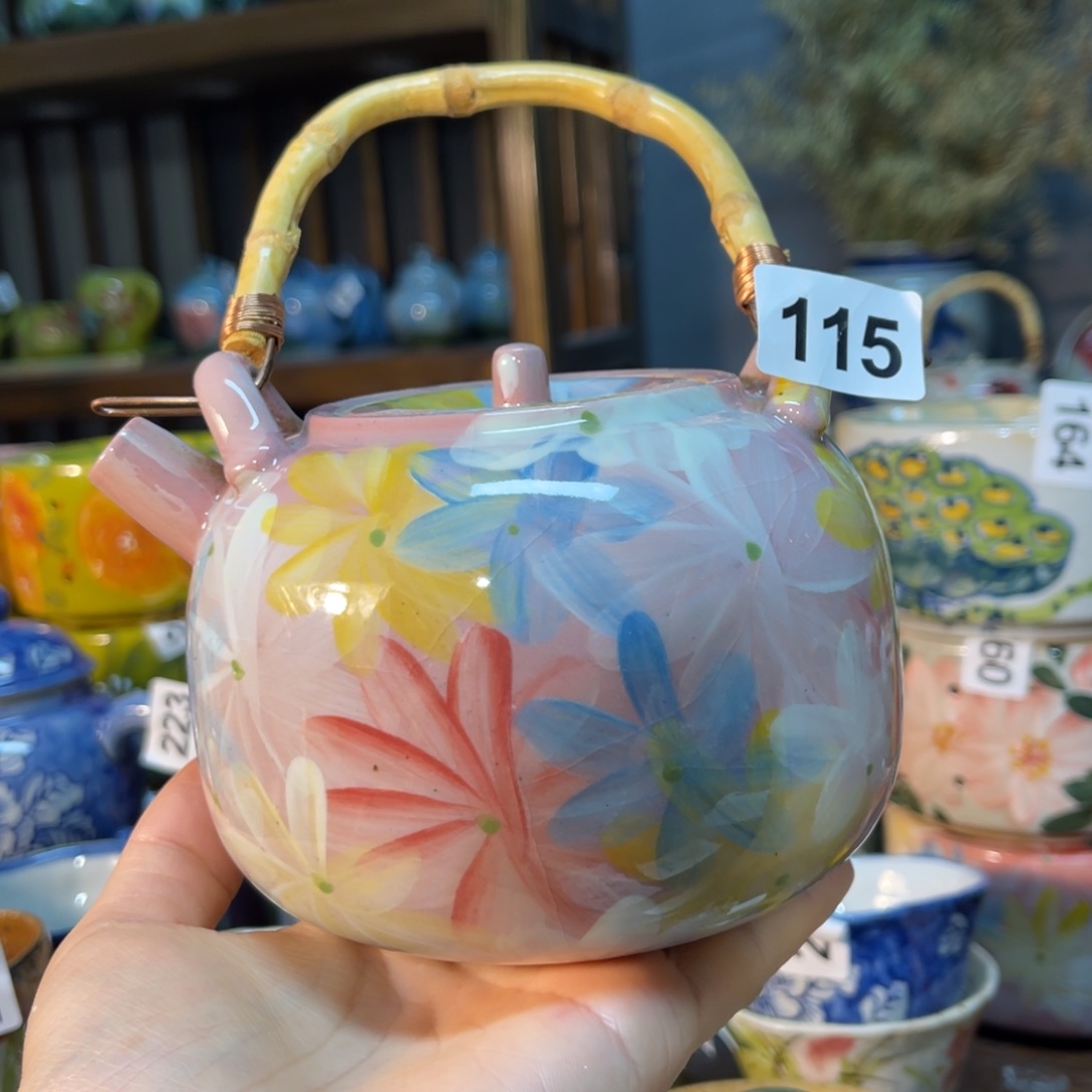 杯素浅陶瓷手工手绘