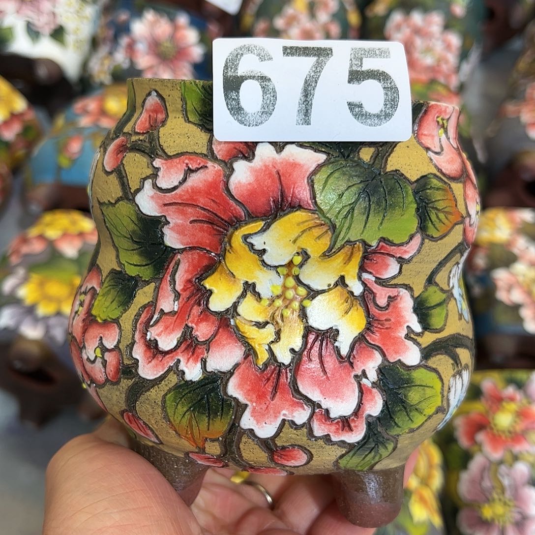 景德镇陶瓷花盆景德镇陶瓷花盆