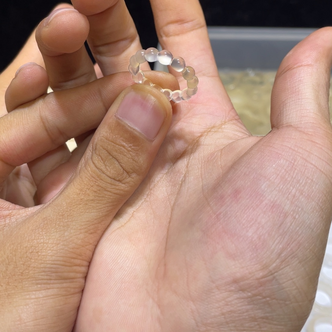 玛瑙/玉髓未镶嵌戒指22号港14