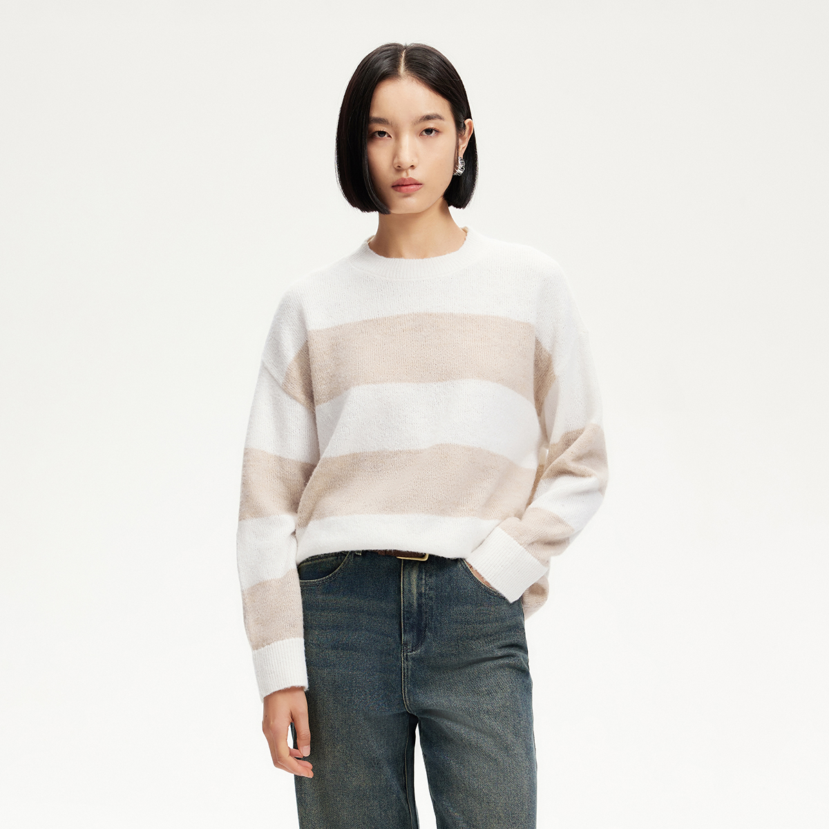 【羊羊专属】Vero Moda针织衫商场同款慵懒针织衫325113052