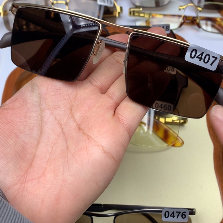 一体款半框茶水晶0407