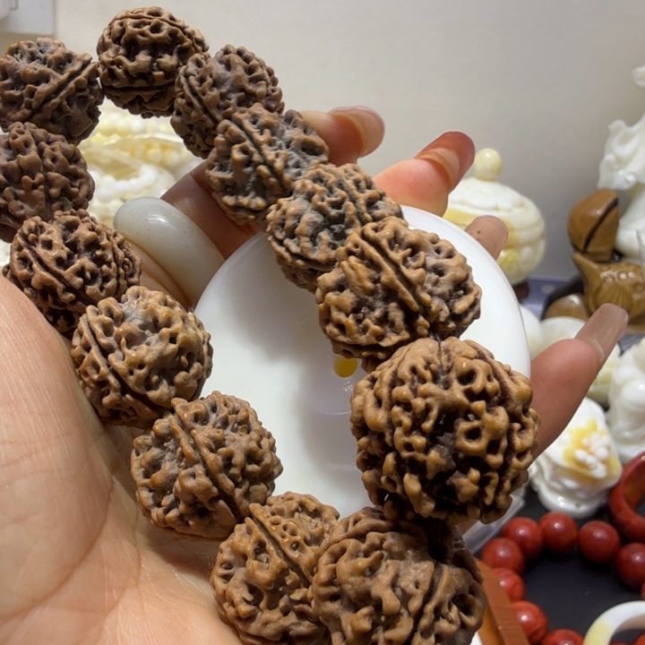 非洲紫檀（红花梨）拆大平安扣