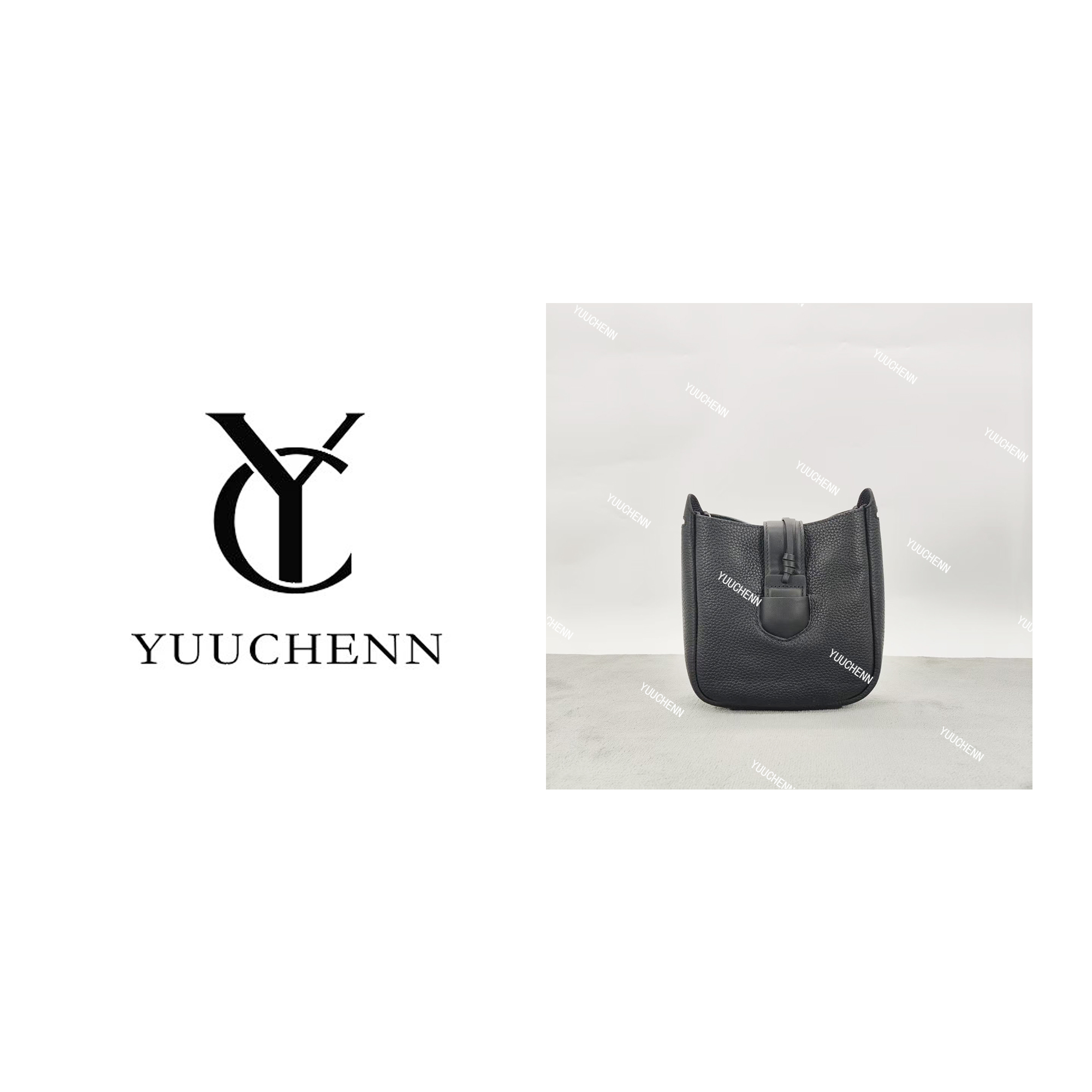 YUUCHENN/16cm原创设计高定真皮包 HH7295