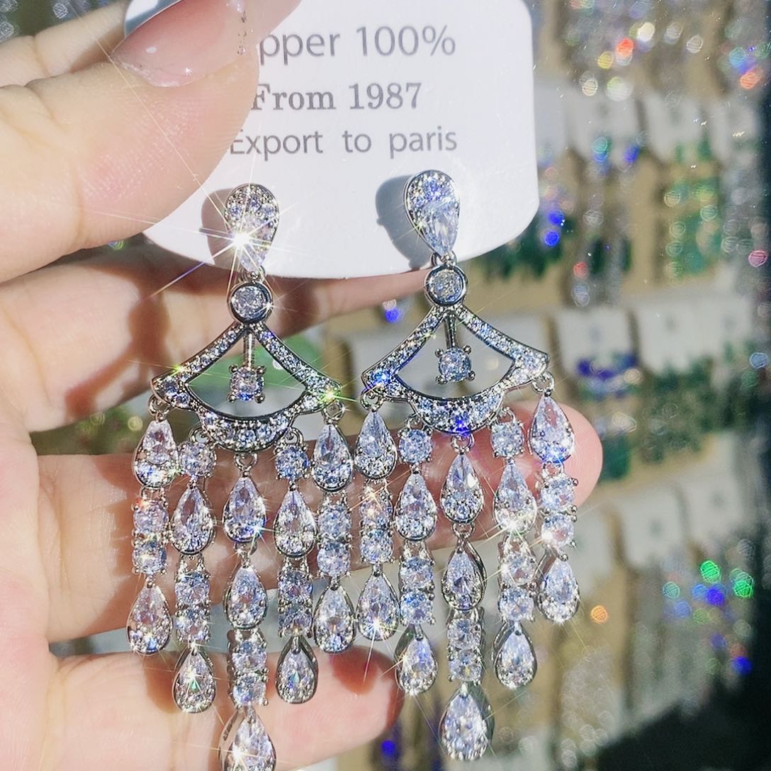 铜合金925银锆石