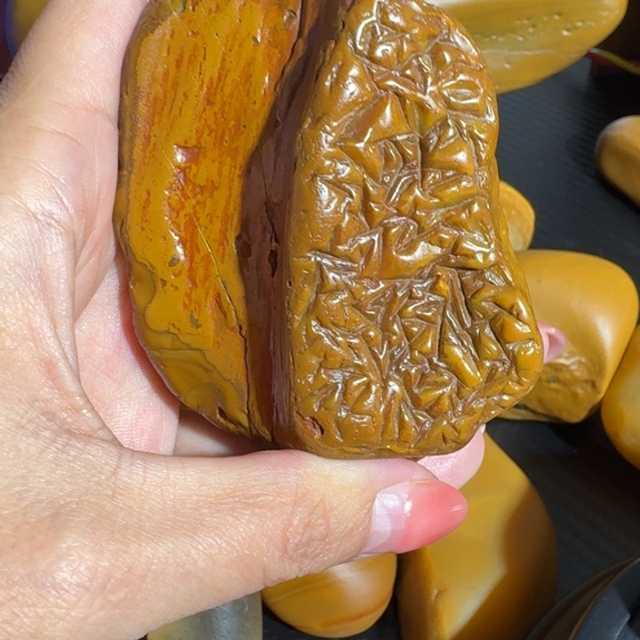 @***空赣江黄蜡石原石观赏石原石