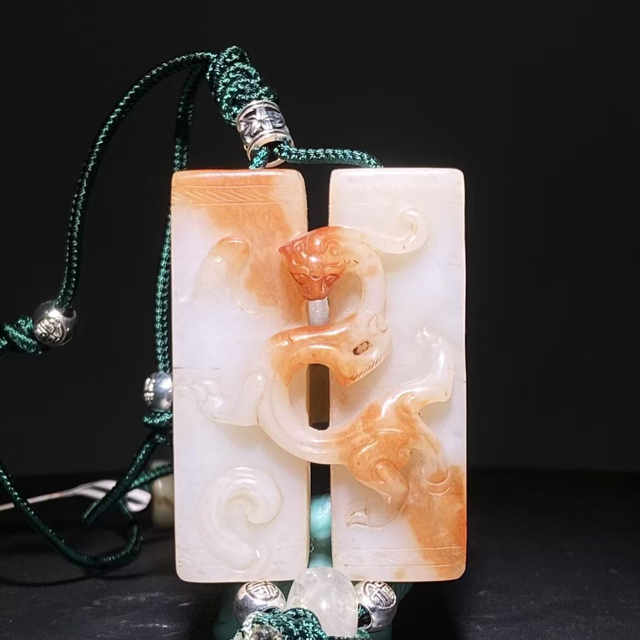 【明代】-和田玉挂件2511090017