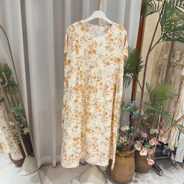 棉绸连衣裙口袋款夏季薄款连衣裙