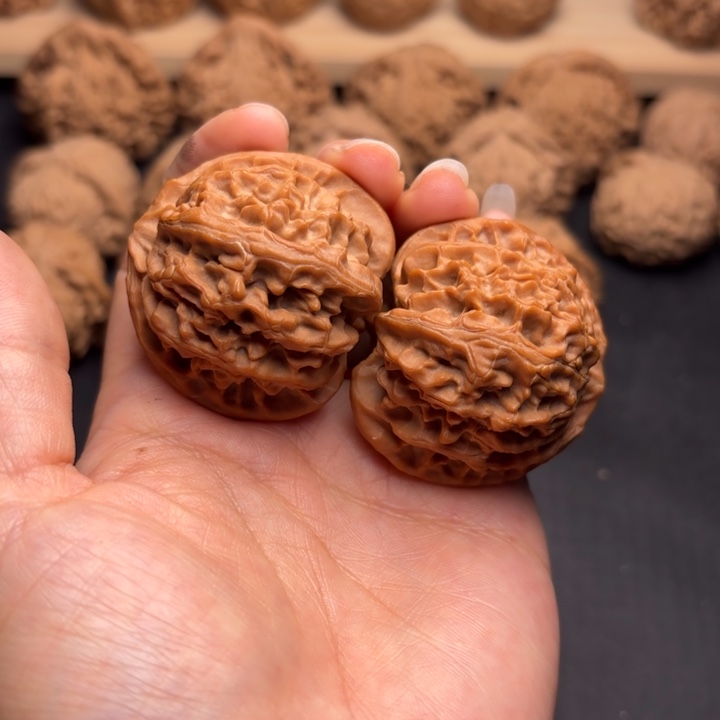 不***季把件文玩核桃41苹果