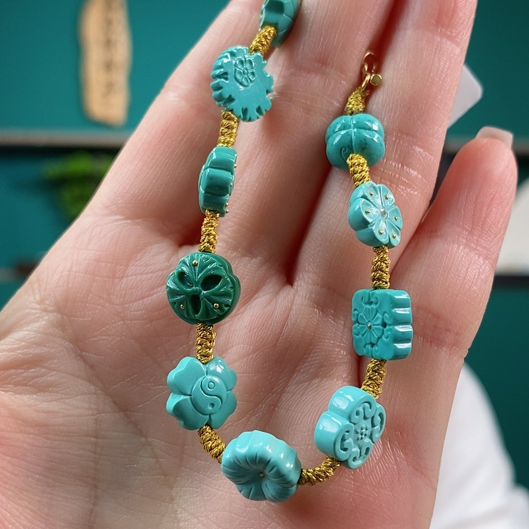 绿松石珠宝奇石未镶嵌