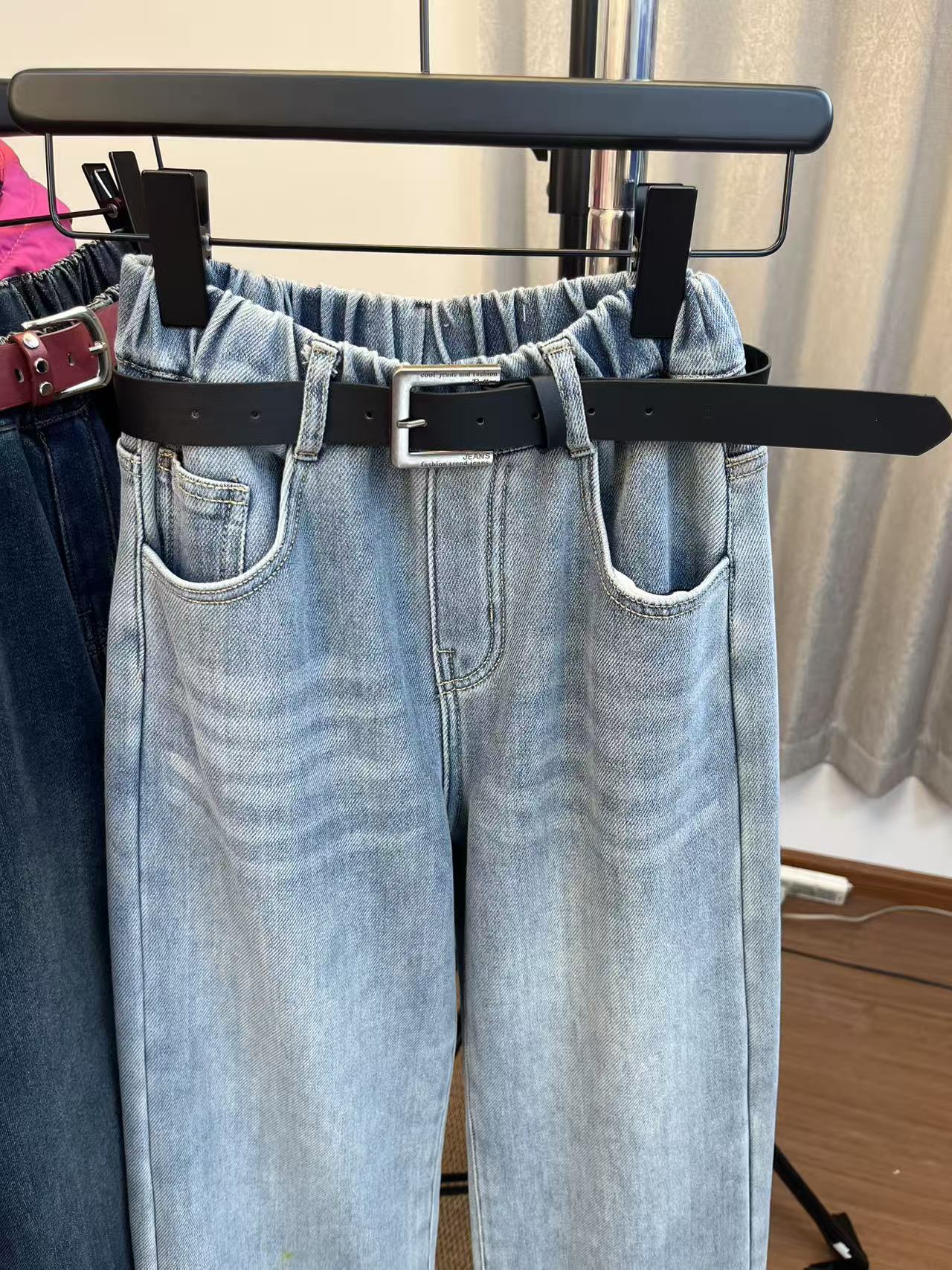 萌萌吖女童时尚百搭皮带