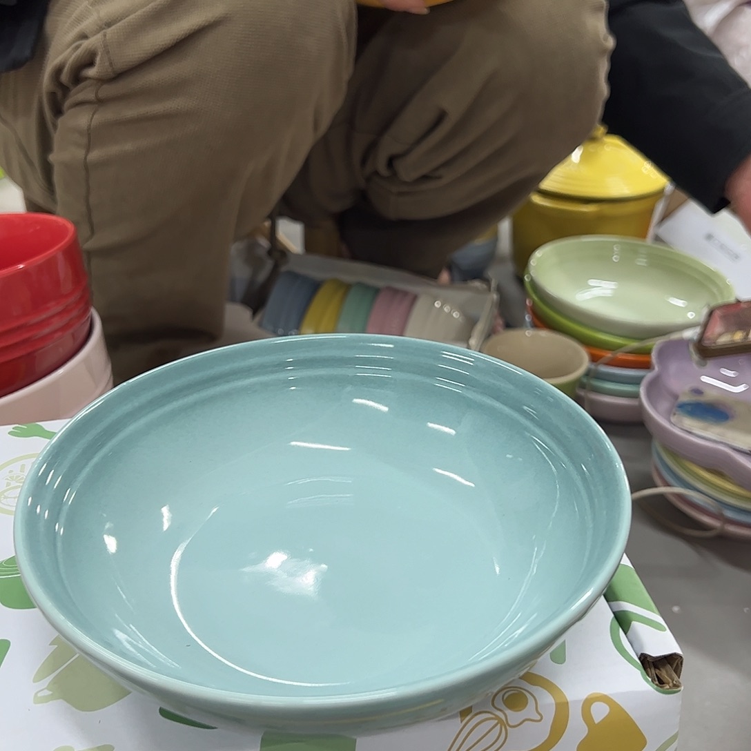 陶瓷海盐色燕麦碗