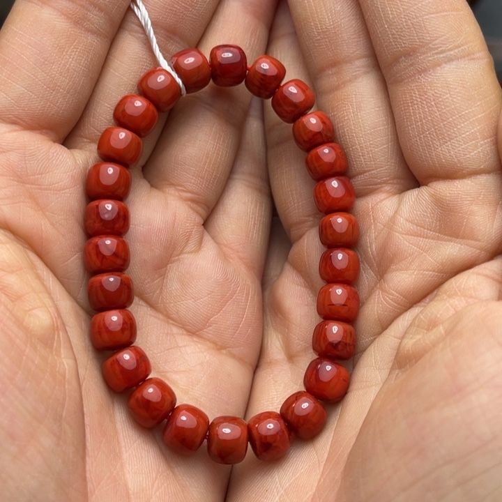 南红玛瑙手串8多样性发1未镶嵌