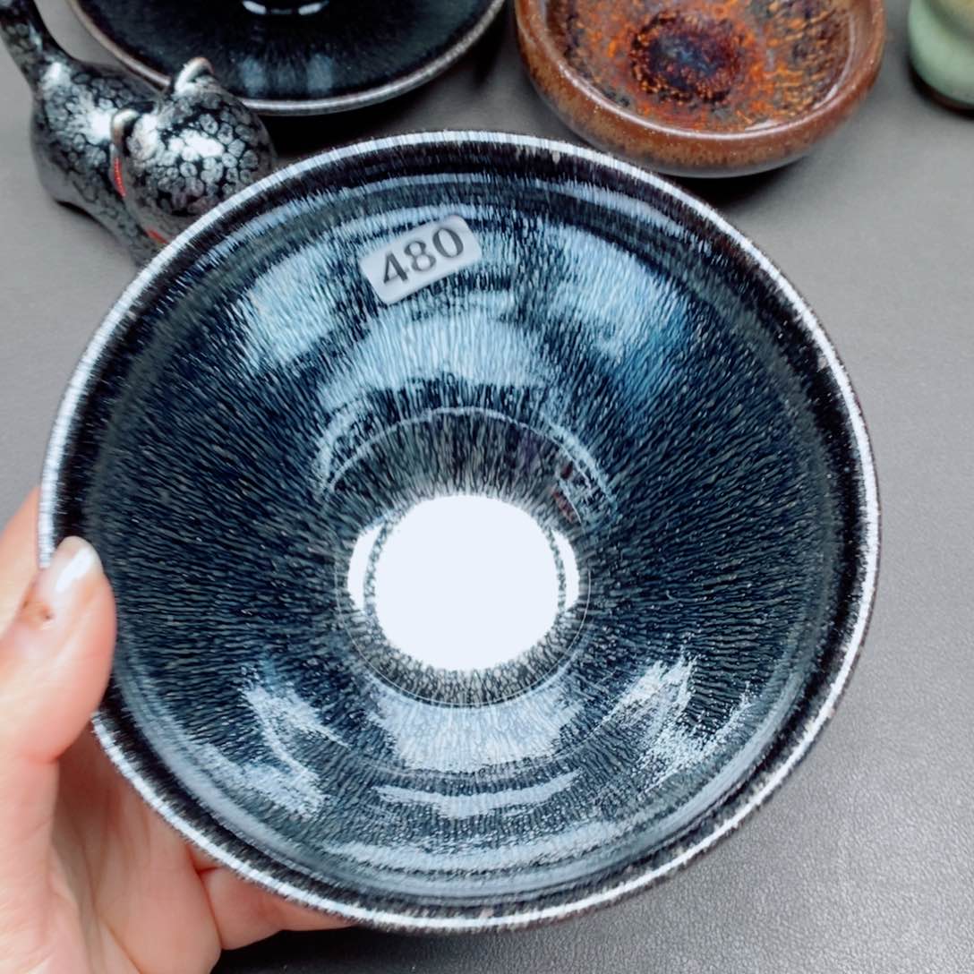 茶盏建窑建盏主人杯480