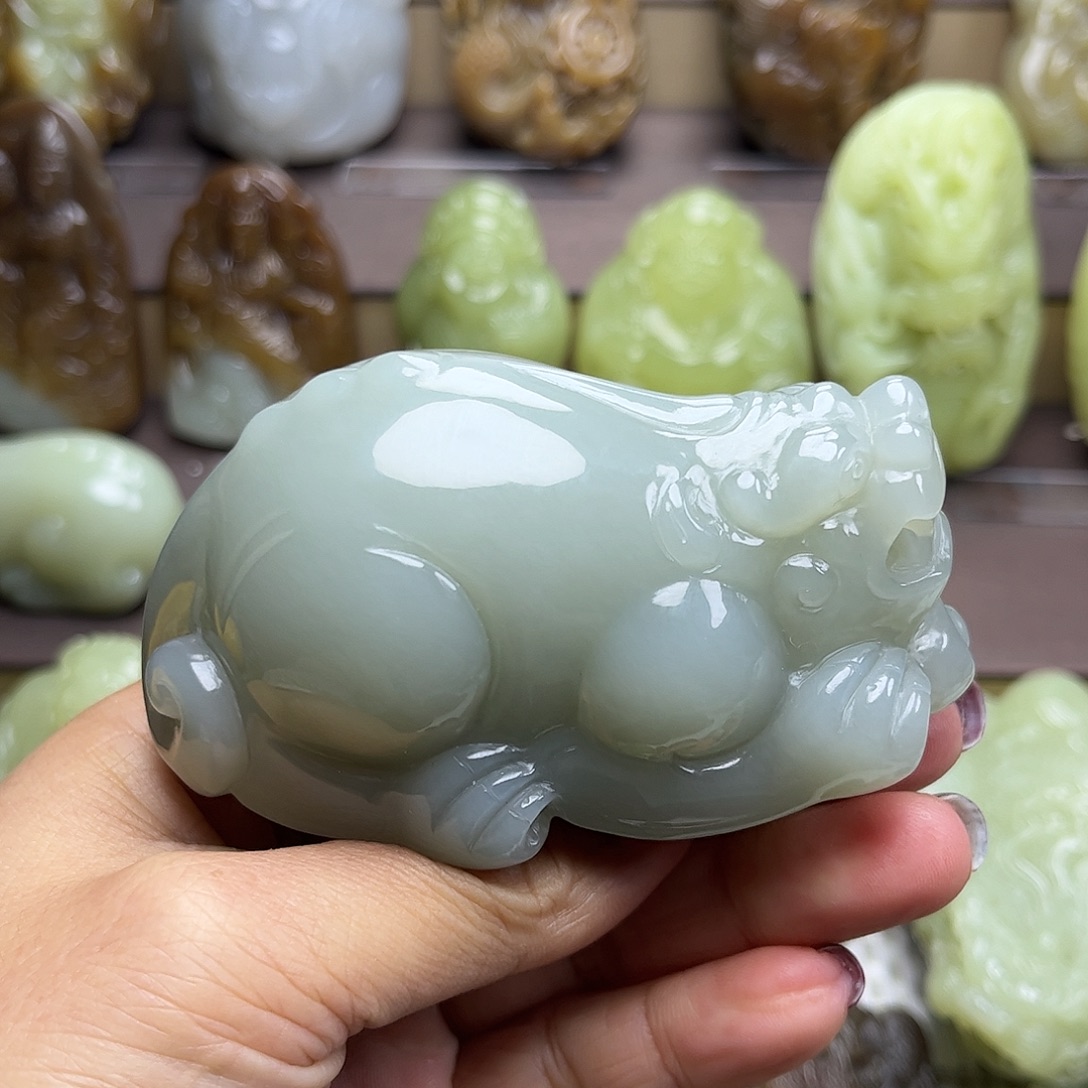 今****和田玉未镶嵌挂件