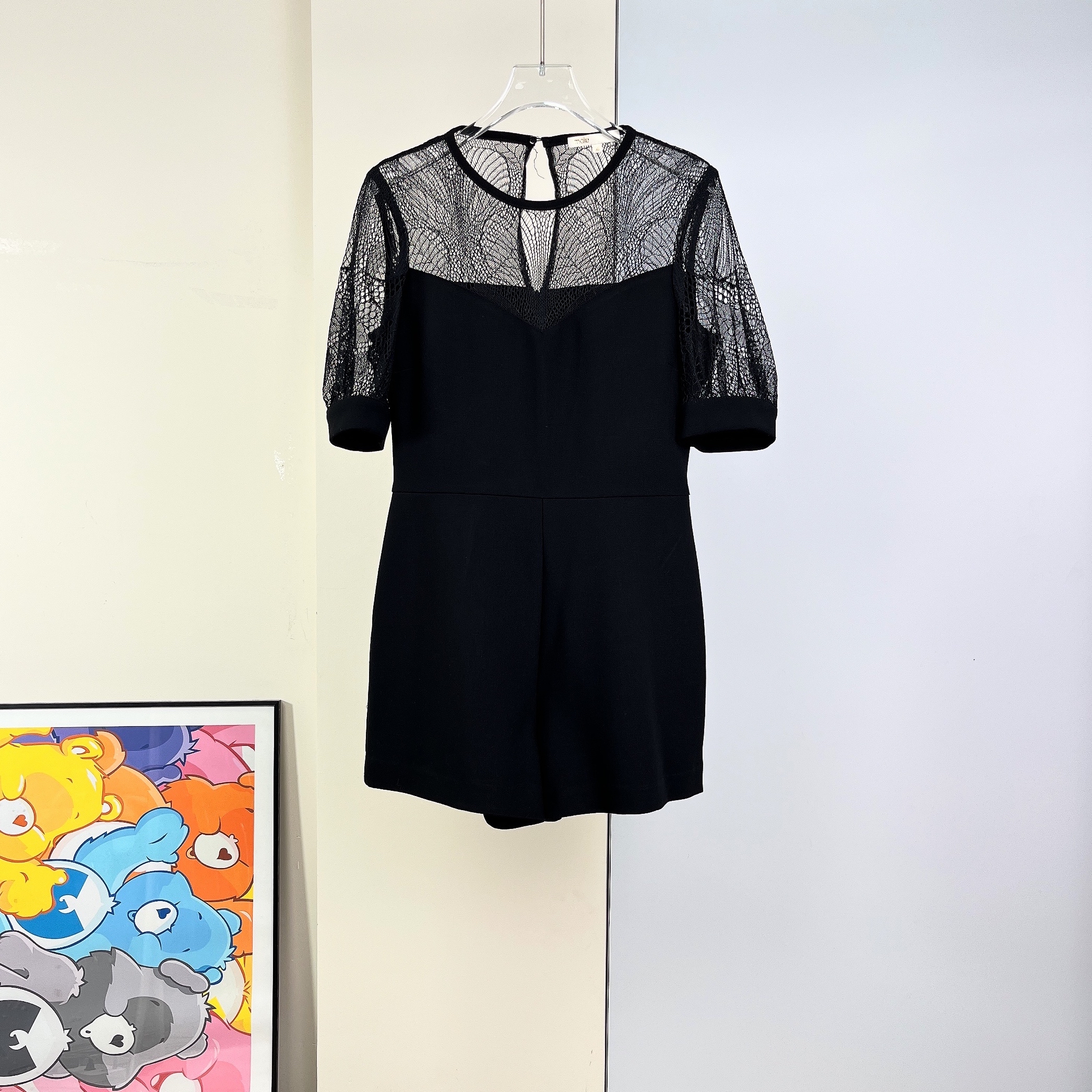 99新 maje 99新/Maje/拼接连衣裤/38码/Xspa3367